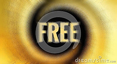 Free Gift Abstract Illustration Web Graphics Stock Photo