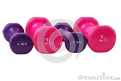 Free Hand Weights Dumbbells Stock Photo