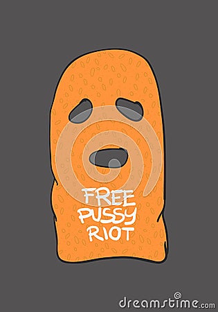 Free riot. Vector Illustration