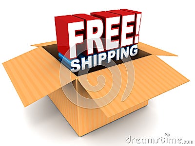 Free shipping Stock Photo