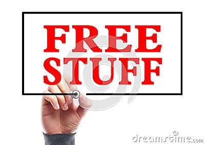 Free Stuff Stock Photo