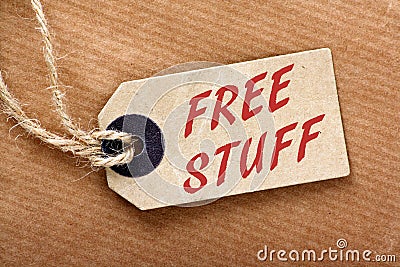 Free Stuff Stock Photo