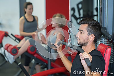 Free trial at gym Stock Photo