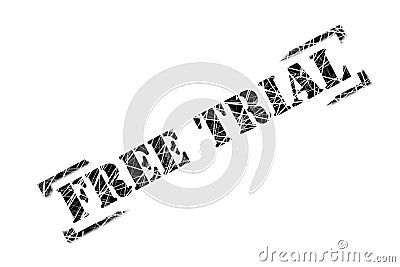 Free Trial Stamp Stock Photo