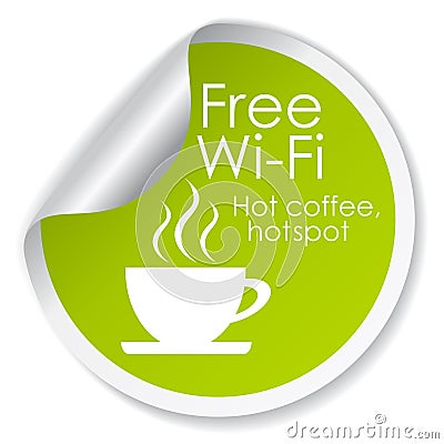 Free wi-fi Vector Illustration