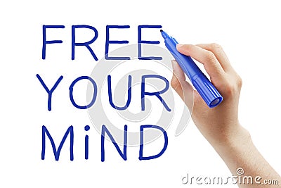 Free your mind Stock Photo