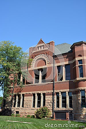 Freeborn County Courthouse-Albert Lea, Minnesota Stock Photo