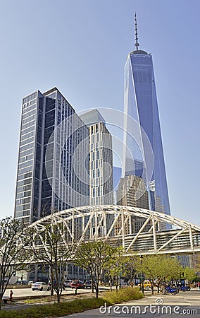 Freedom Tower, downtown Manhattan, New York Editorial Stock Photo