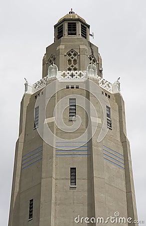 Freedom Tower at Hickam AFB, Honolulu, Hawaii Stock Photo