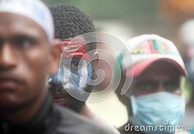 Freedom of west papua Editorial Stock Photo