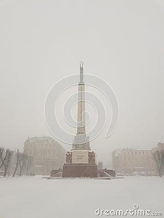 Freeedom Monument Editorial Stock Photo