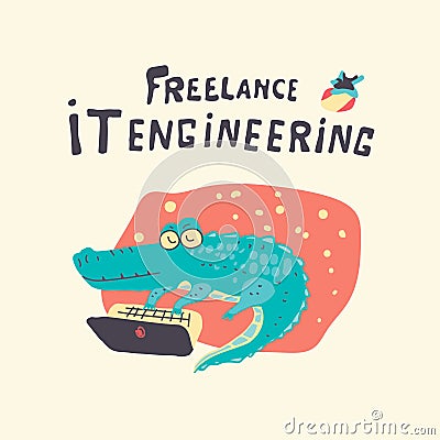 Freelance Vector Illustration