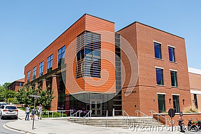 Freeman Hall at Clemson Editorial Stock Photo