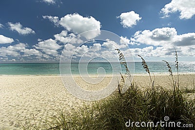 Freeport beach, Grand Bahama Island Stock Photo