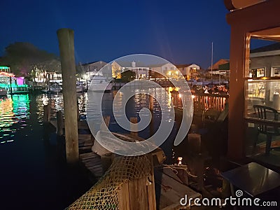 Freeport Long Island Nautical Mile Stock Photo