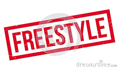 Freestyle rubber stamp Vector Illustration