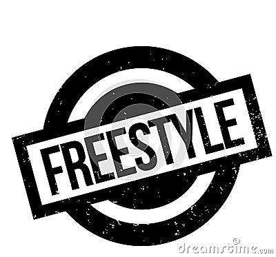 Freestyle rubber stamp Vector Illustration