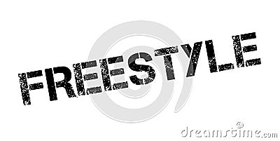 Freestyle rubber stamp Vector Illustration