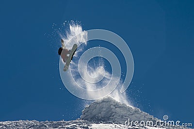 freestyle snowboard Editorial Stock Photo