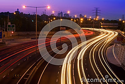 Freeway Stock Photo