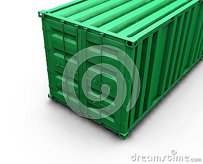 Freight container Stock Photo