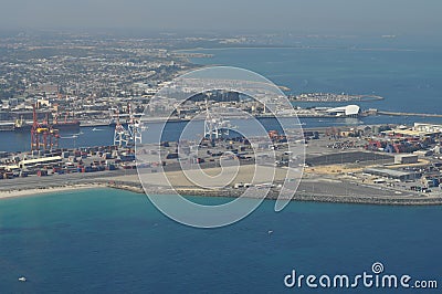 Fremantle Harbour Perth Western Australia Stock Photo