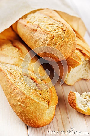 French bread Stock Photo