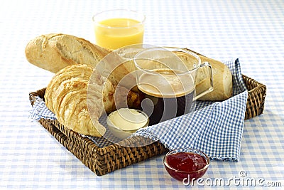 French breakfast Stock Photo