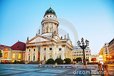 French cathedral (Franzosischer Dom) in Berlin Stock Photo