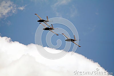 French CM170 jets Stock Photo