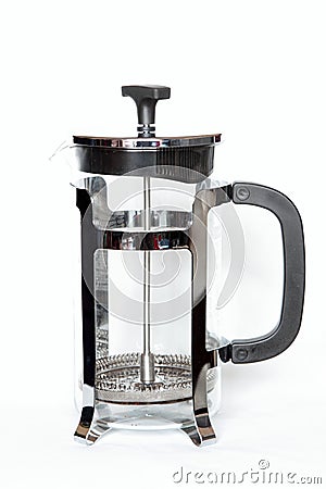 French coffee press Stock Photo