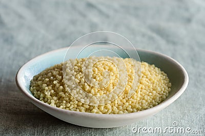 French Couscous in a Bowl Stock Photo