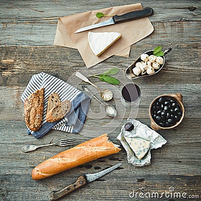 French cuisine Stock Photo