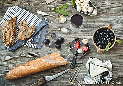 French cuisine Stock Photo