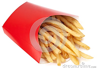 French fries Stock Photo