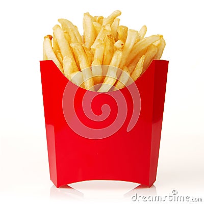 French fries Stock Photo