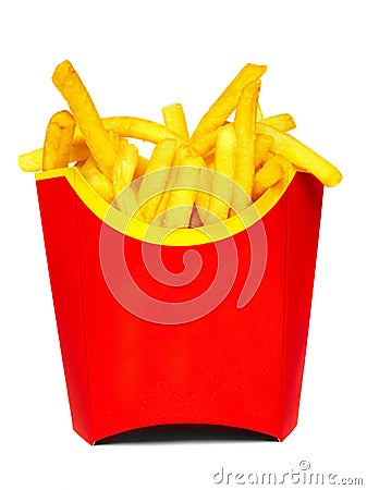 French fries Stock Photo