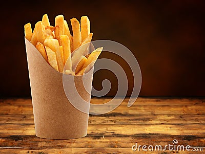 French fries Stock Photo