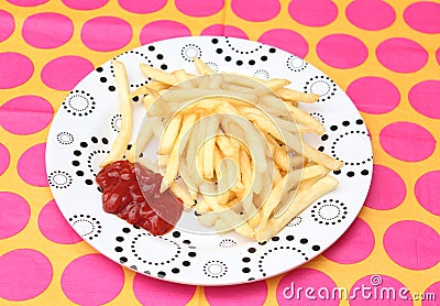 French fries Stock Photo