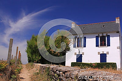 French holiday house france Stock Photo