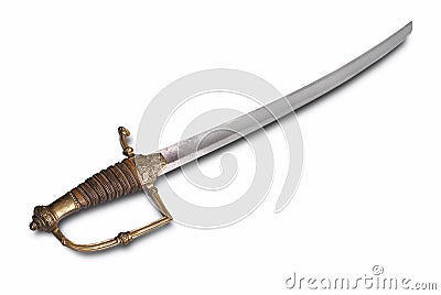 French infantry experimental saber (sabre). Stock Photo