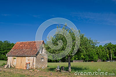 French landscape Stock Photo