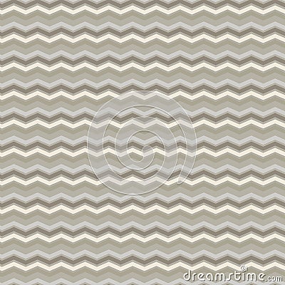 French Linen Chevron Stripe Texture Background. Ecru Flax Seamless Pattern. Ikat Zig Zag Edge Line Swatch. Off White Unbleached Stock Photo