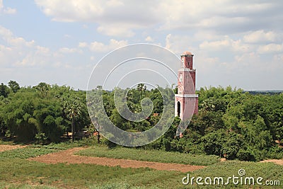 French Lookout Tower Stock Photo