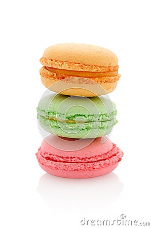 French macaroons Stock Photo