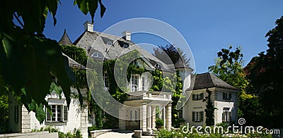 French Mansion Stock Photo