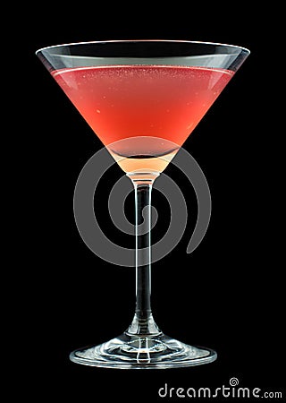 French Martini cocktail Stock Photo
