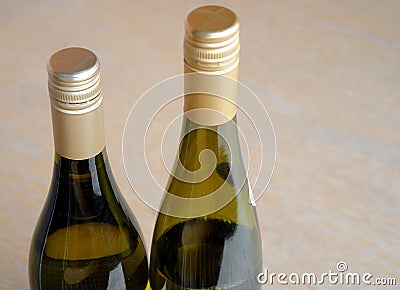 FRENCH N RIESLING AND SOUTH AFRIAN SAVANHA WINES Editorial Stock Photo