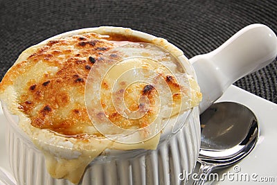 French onion soup Stock Photo