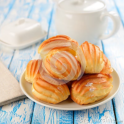 French pastries Stock Photo